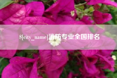 衡水消防专业全国排名