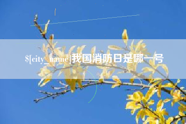 衡水我国消防日是哪一号