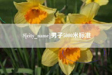 衡水男子5000米标准