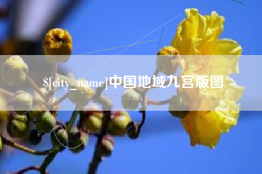 衡水中国地域九宫版图