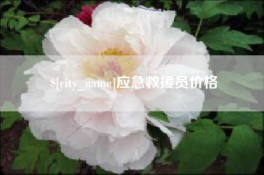 衡水应急救援员价格