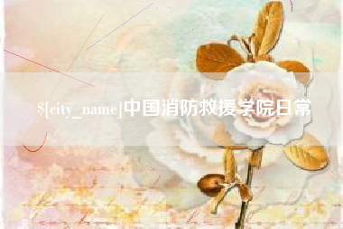衡水中国消防救援学院日常