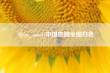 衡水中国地图全图白色