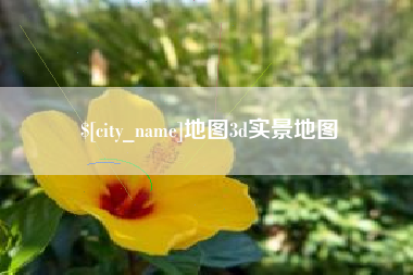 衡水地图3d实景地图