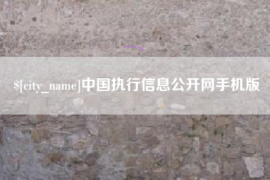 衡水中国执行信息公开网手机版
