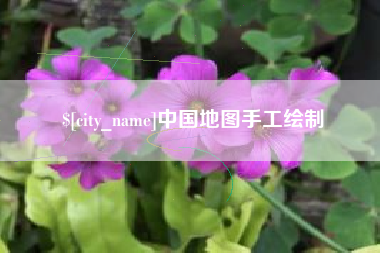 衡水中国地图手工绘制