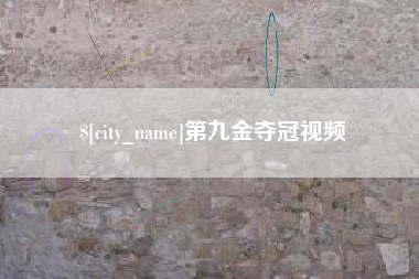 衡水第九金夺冠视频