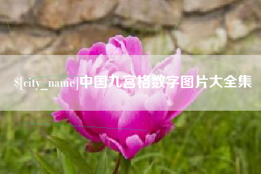 衡水中国九宫格数字图片大全集
