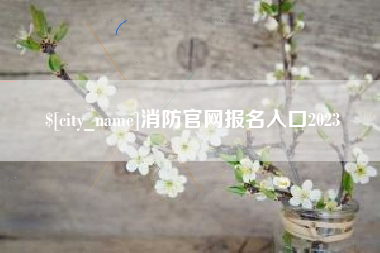 衡水消防官网报名入口2023