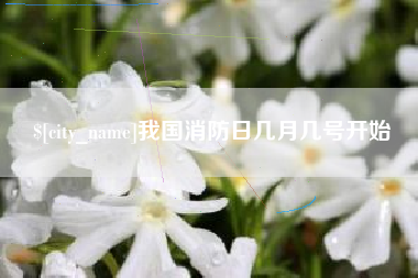 衡水我国消防日几月几号开始