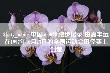 衡水中国5000米跑步记录-由夏丰远在1997年10月23日的全国运动会田径赛上创造