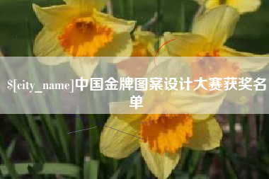 衡水中国金牌图案设计大赛获奖名单