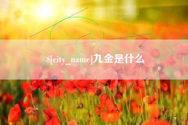 衡水九金是什么