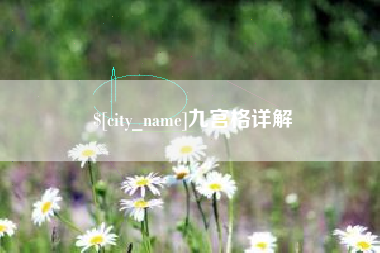 衡水九宫格详解