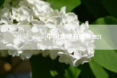 衡水中国金牌有哪些2021